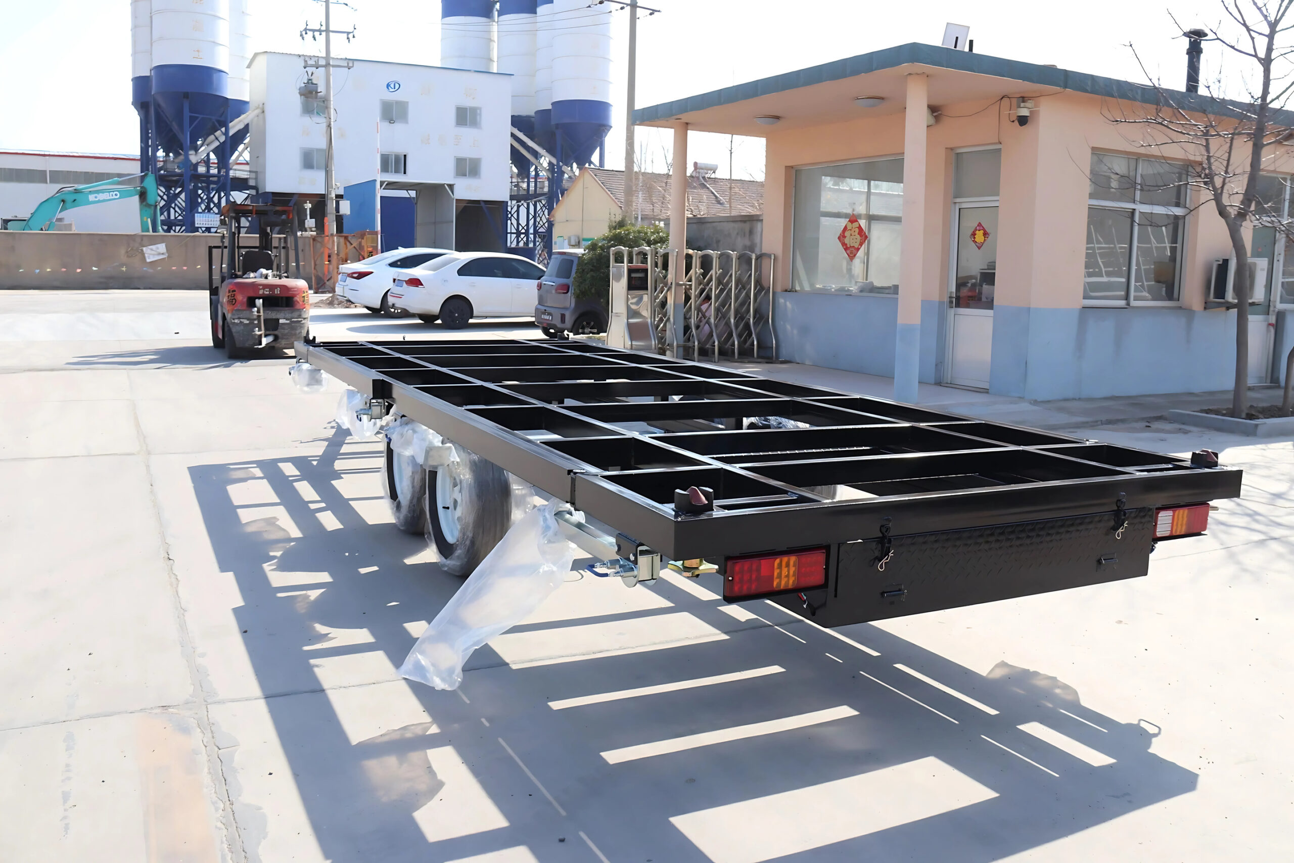 Dual Axle 4T – 20ft Container Frame Trailer